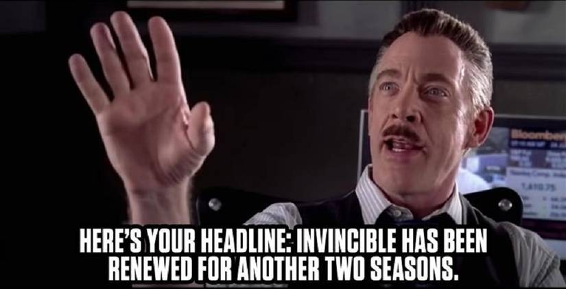 invincible second season meme