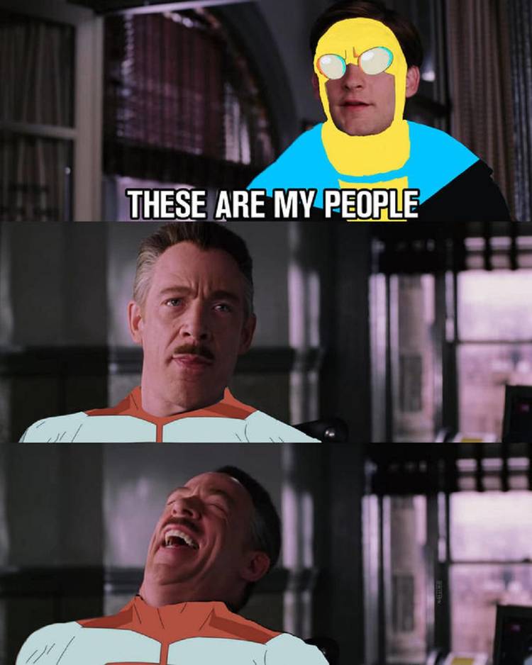 invincible omni man as jonah jameson