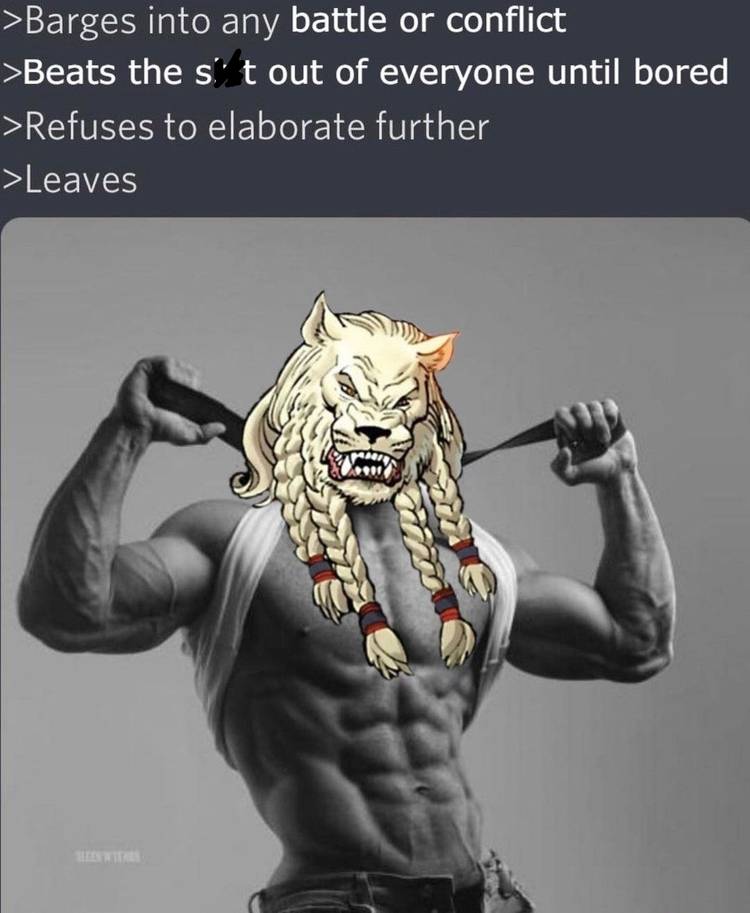 invincible tiger superhero meme
