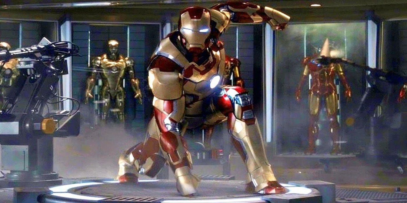 iron man 3 mark 42 pose