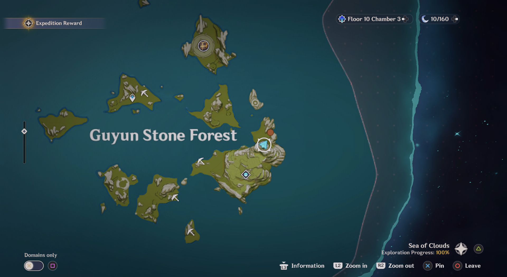 guyun stone forest map
