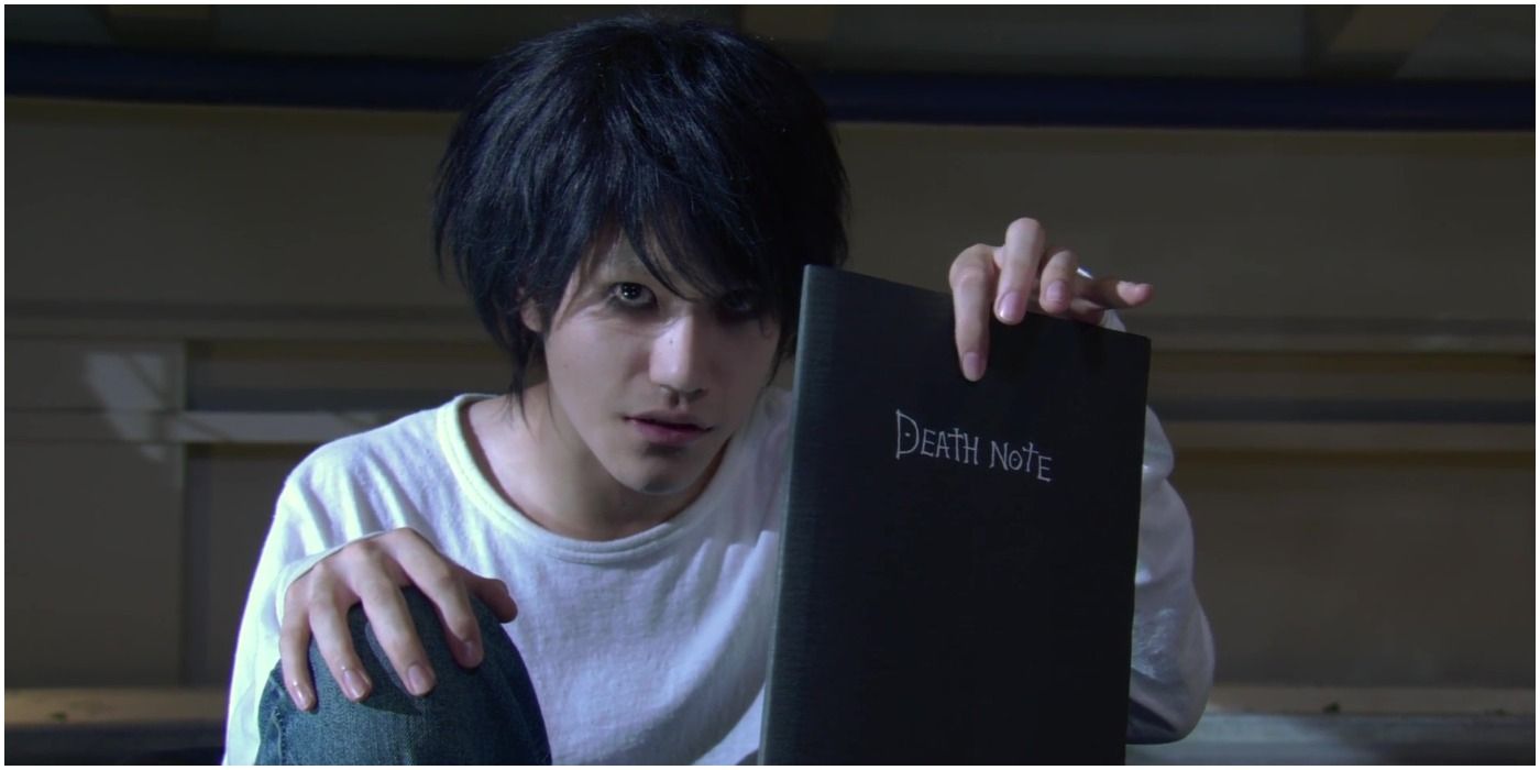 Japanese live-action film Death Note adapted from anime