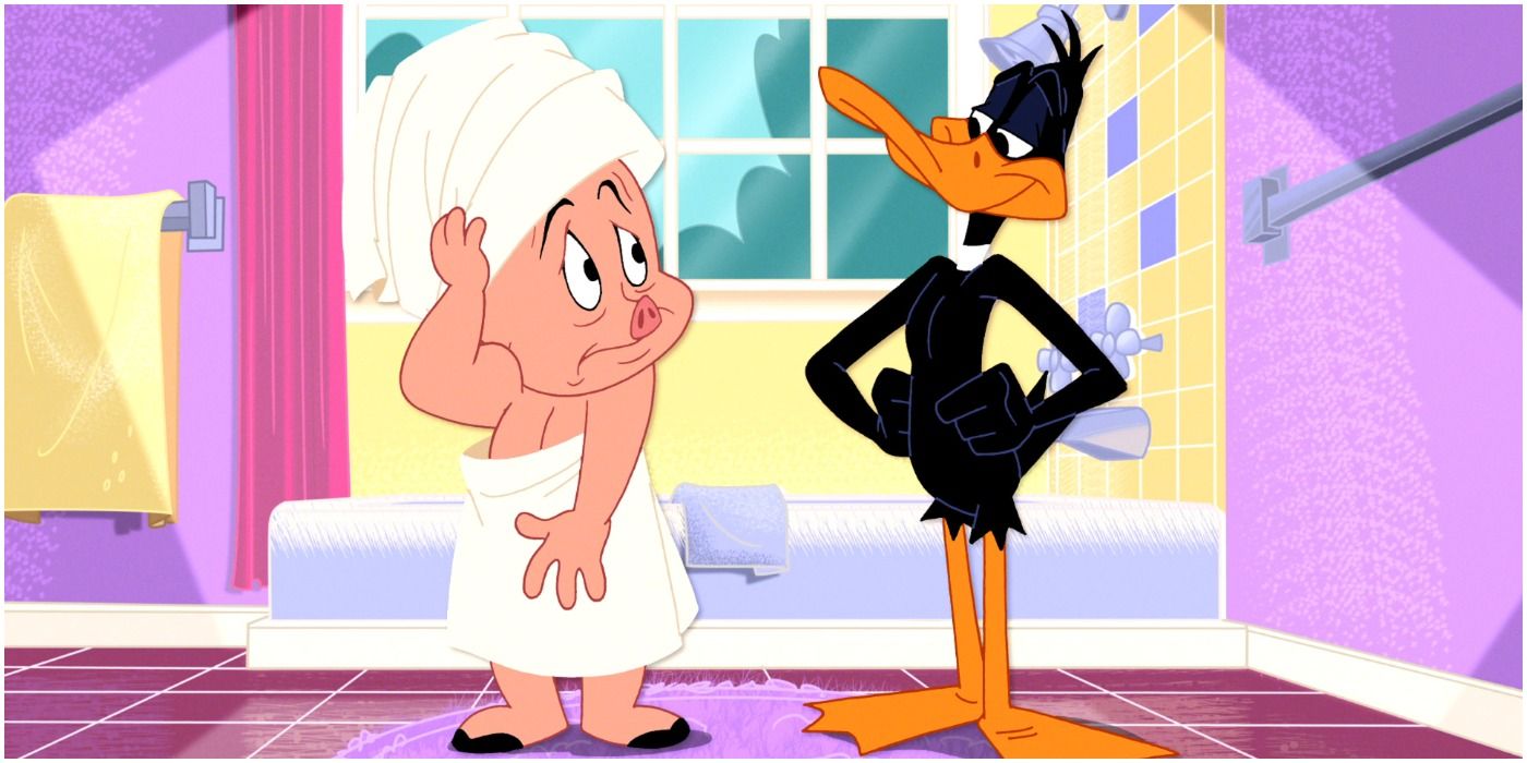 looney tunes show porky pig and daffy duck