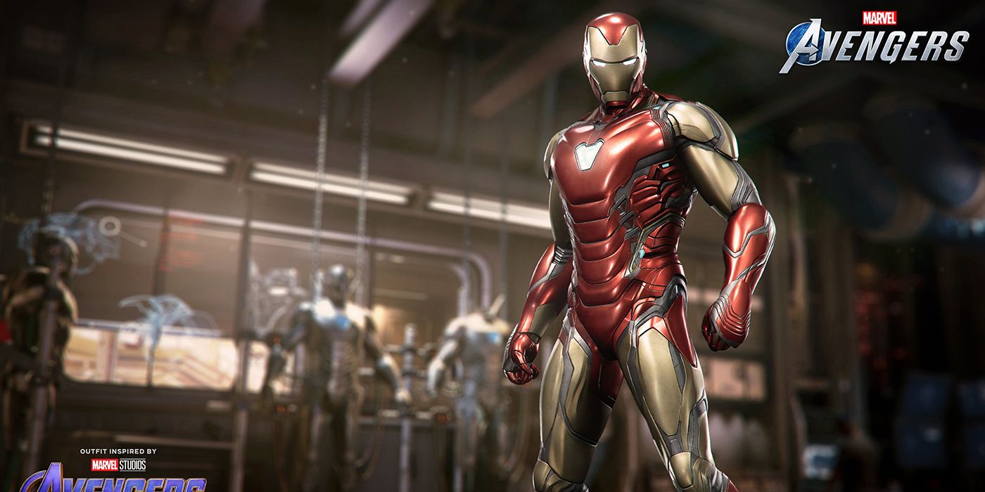 MCU Endgame Iron Man costume