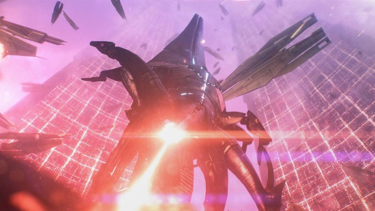 Mass Effect Legendary Edition Reaper Attacks Citadel
