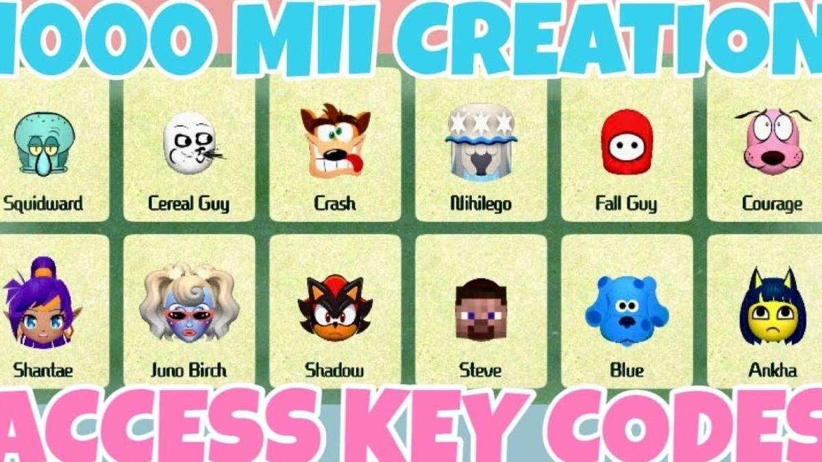 Key Access Codes a bunch