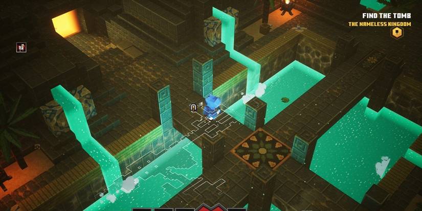 Lower Temple in Minecraft Dungeons