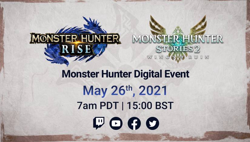 monster hunter digital event time