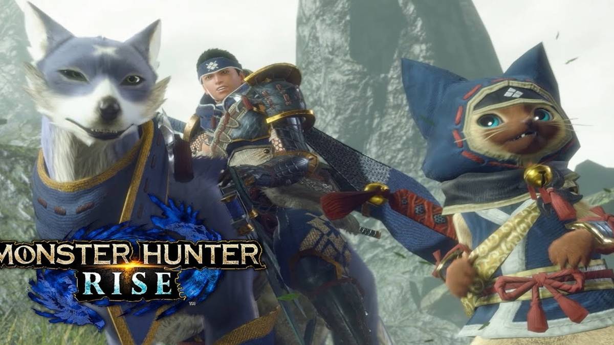 monster hunter rise character palico palamute