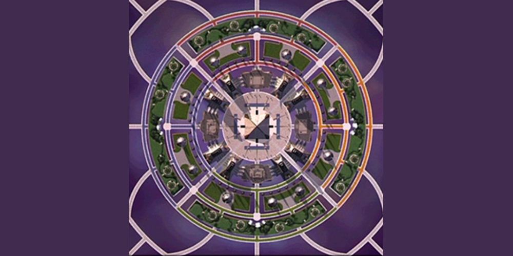 a view if the orderrealm map from mortal kombat: deception.