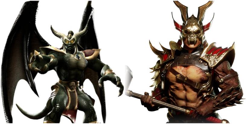 the former and current rulers of outworld.