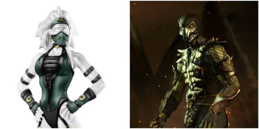 khameleon and reptile.