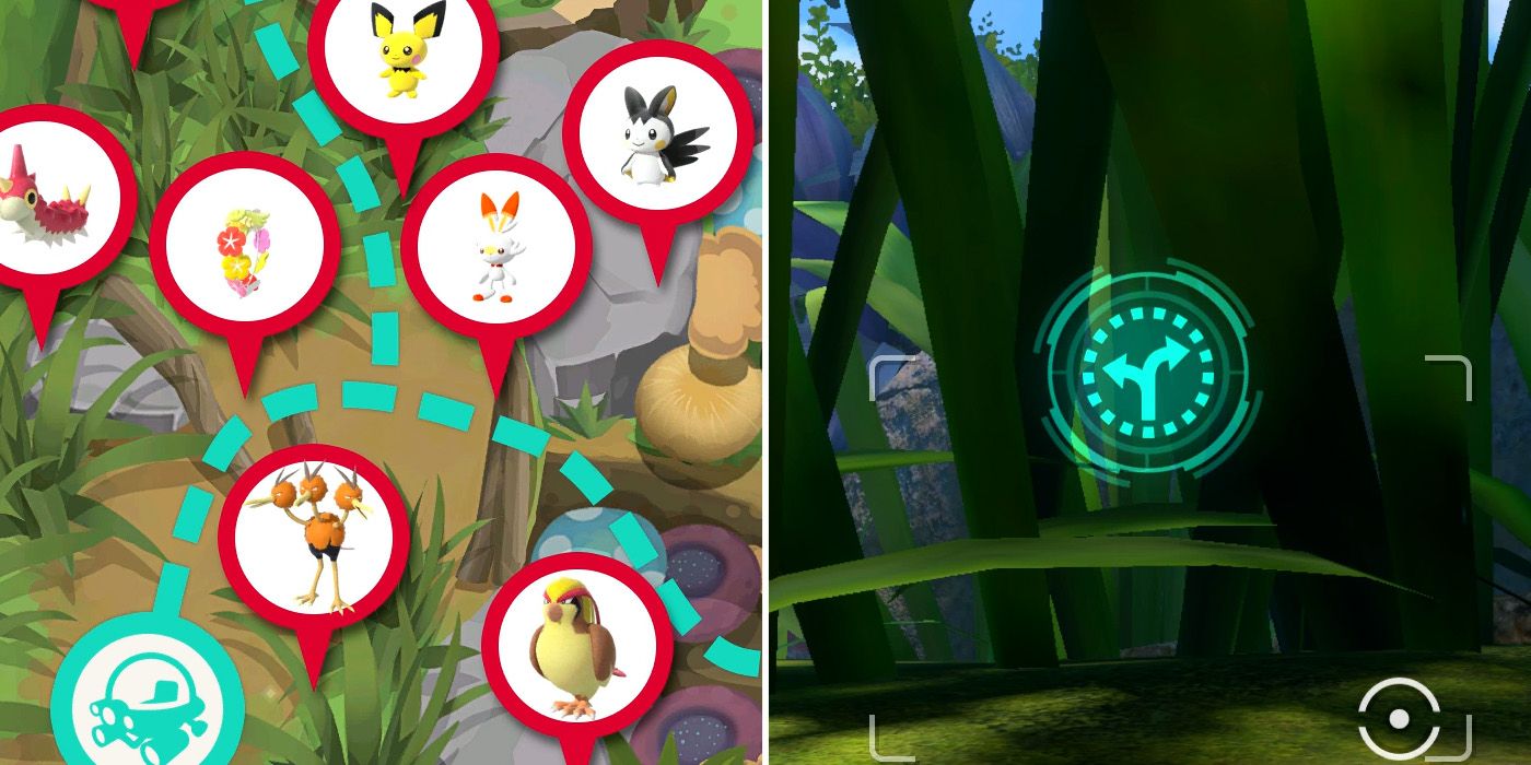 The Snorlax's Den alternate route in New Pokemon Snap's Secret Side Path course