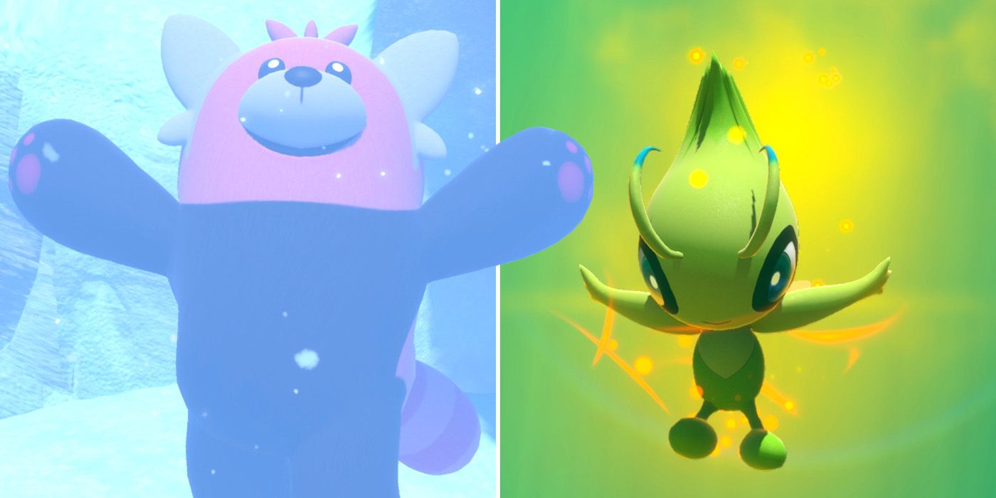 Курс Bewear и Celebi в другом лесу в New Pokemon Snap