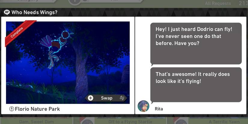 Word Florio New Pokemon Snap: Every Request In Florio Nature Park…