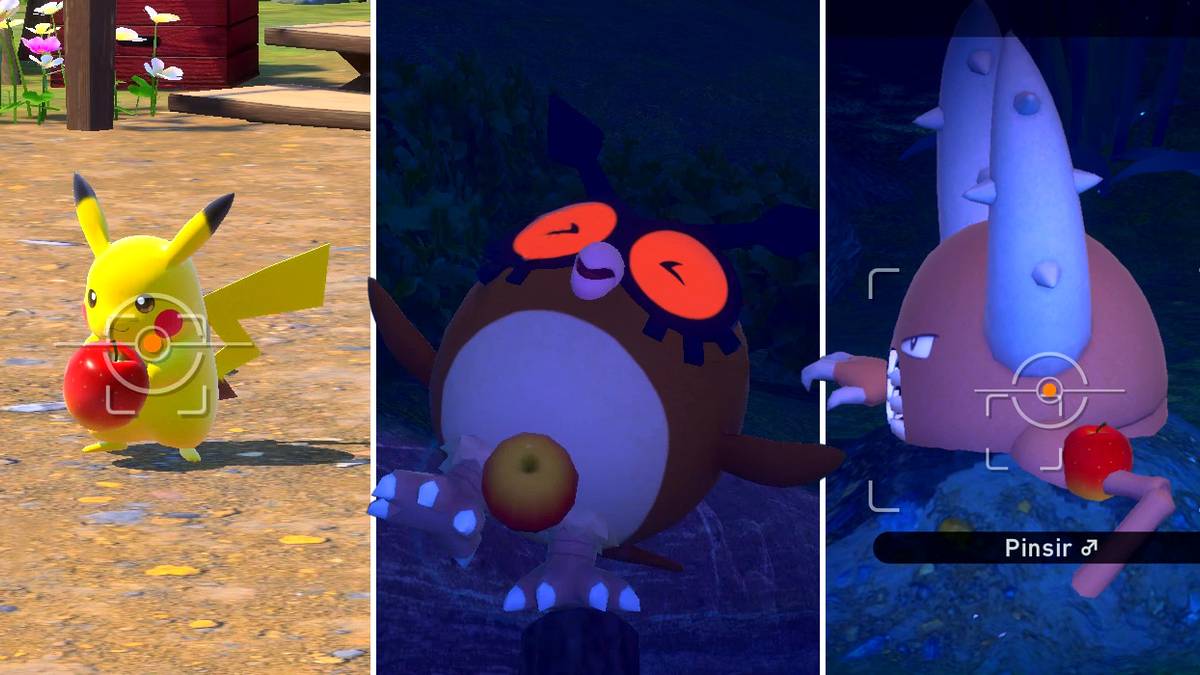 Fluffruit in New Pokemon Snap