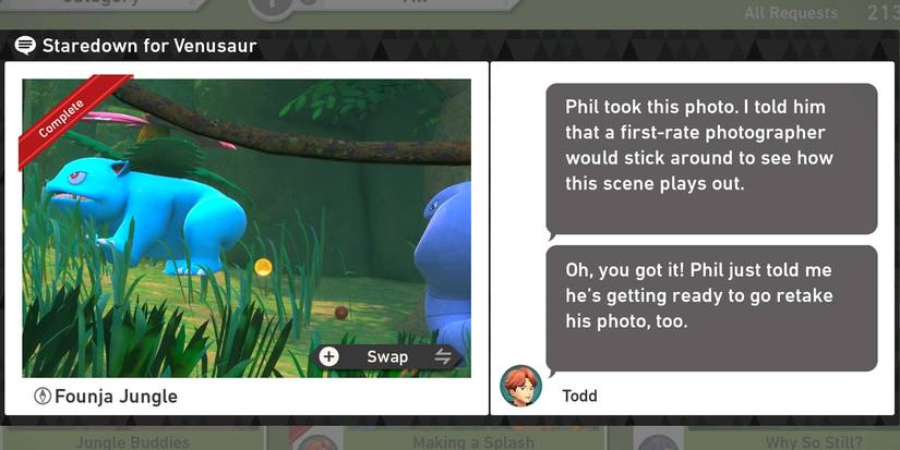 The Staredown For Venusaur