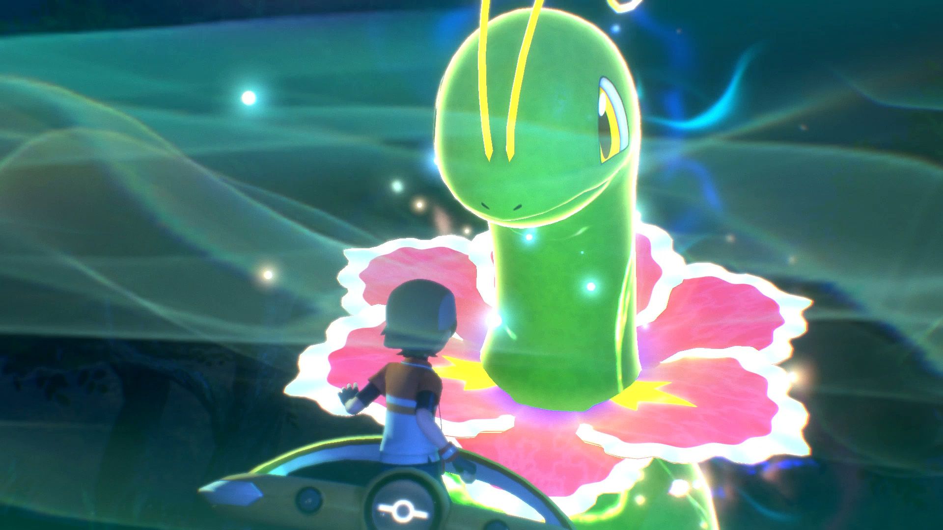 Meganium (Florio Island Illumina Spot) in New Pokemon Snap