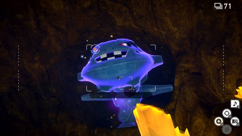 Steelix (Durice Island Illumina Spot) in New Pokemon Snap