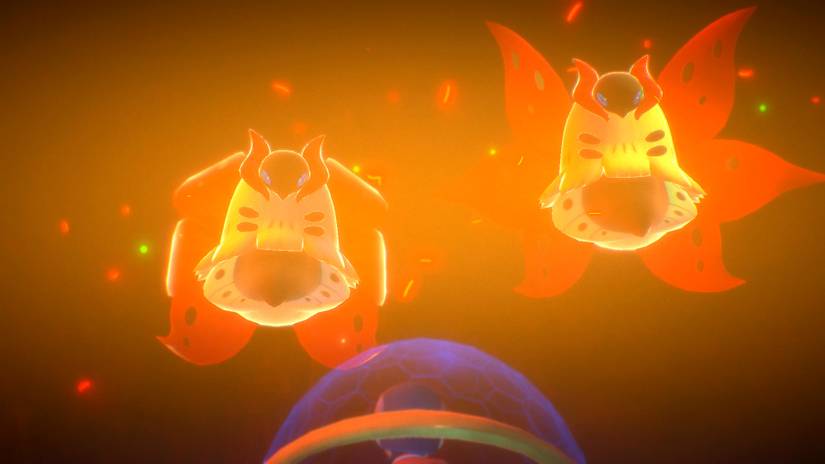 Volcarona (Voluca Island Illumina Spot) in New Pokemon Snap