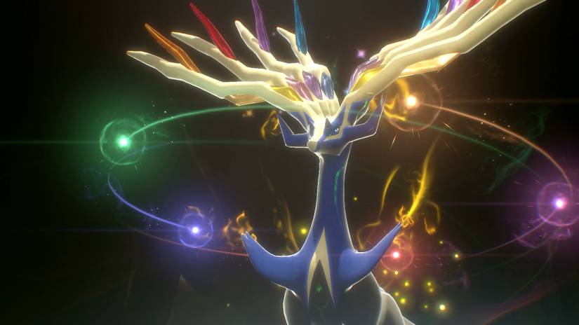 Xerneas (Aurus Island Illumina Spot) in New Pokemon Snap