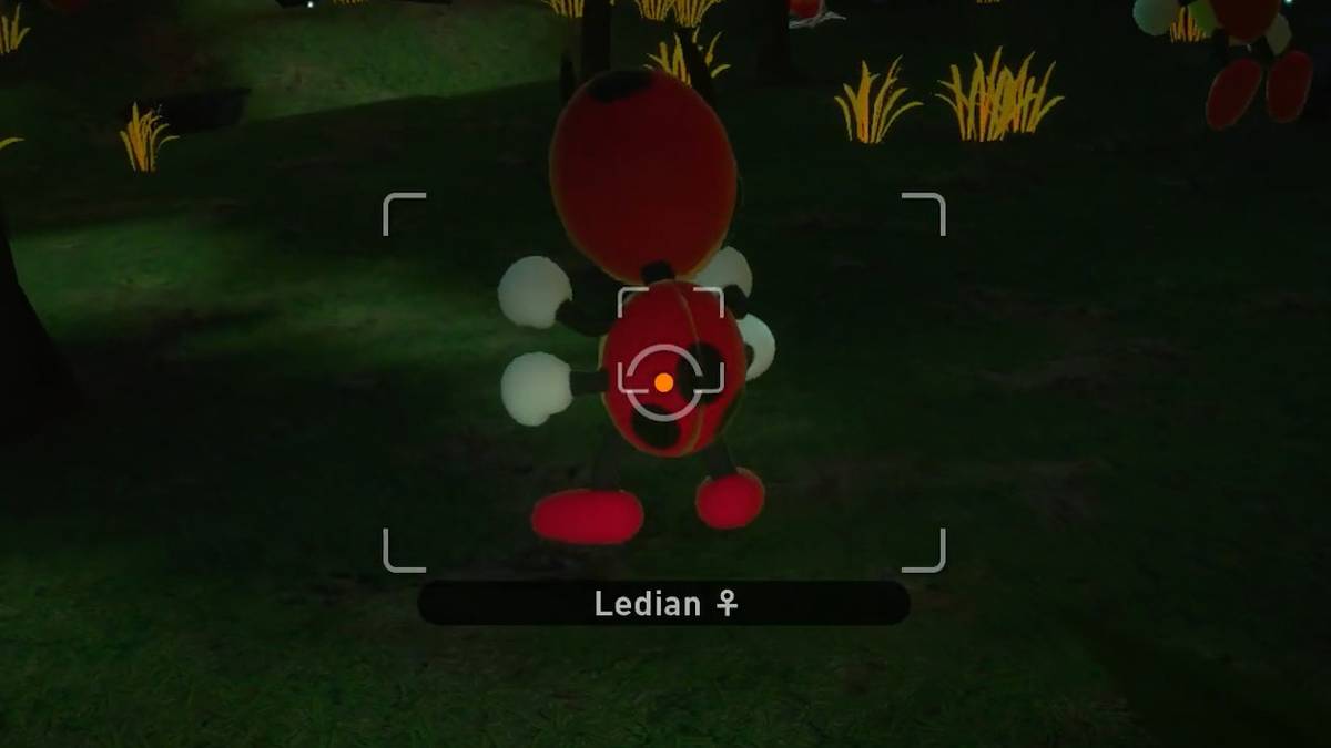 new pokemon snap ledian