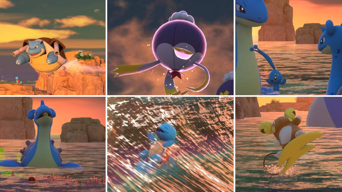 Some of the photo requests in the Maricopia Reef (Evening) course in New Pokemon Snap