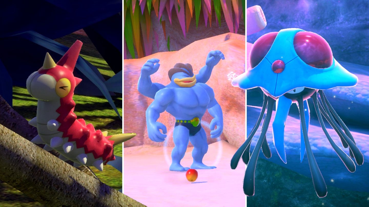 More of the Pokemon from New Pokemon Snap