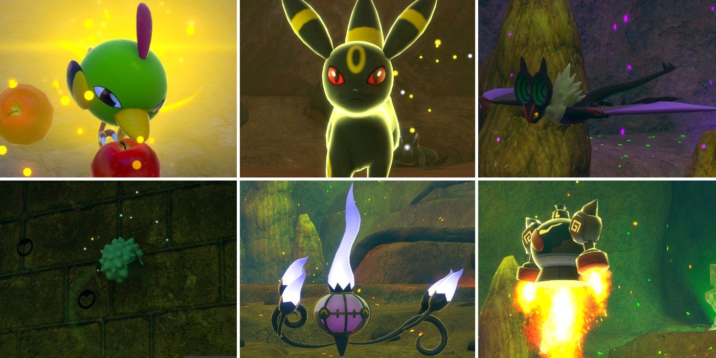 Some of the photo requests in the Ruins of Remembrance course in New Pokemon Snap