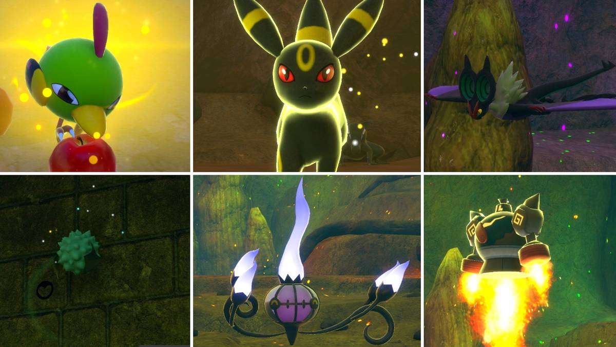 Some of the photo requests in the Ruins of Remembrance course in New Pokemon Snap