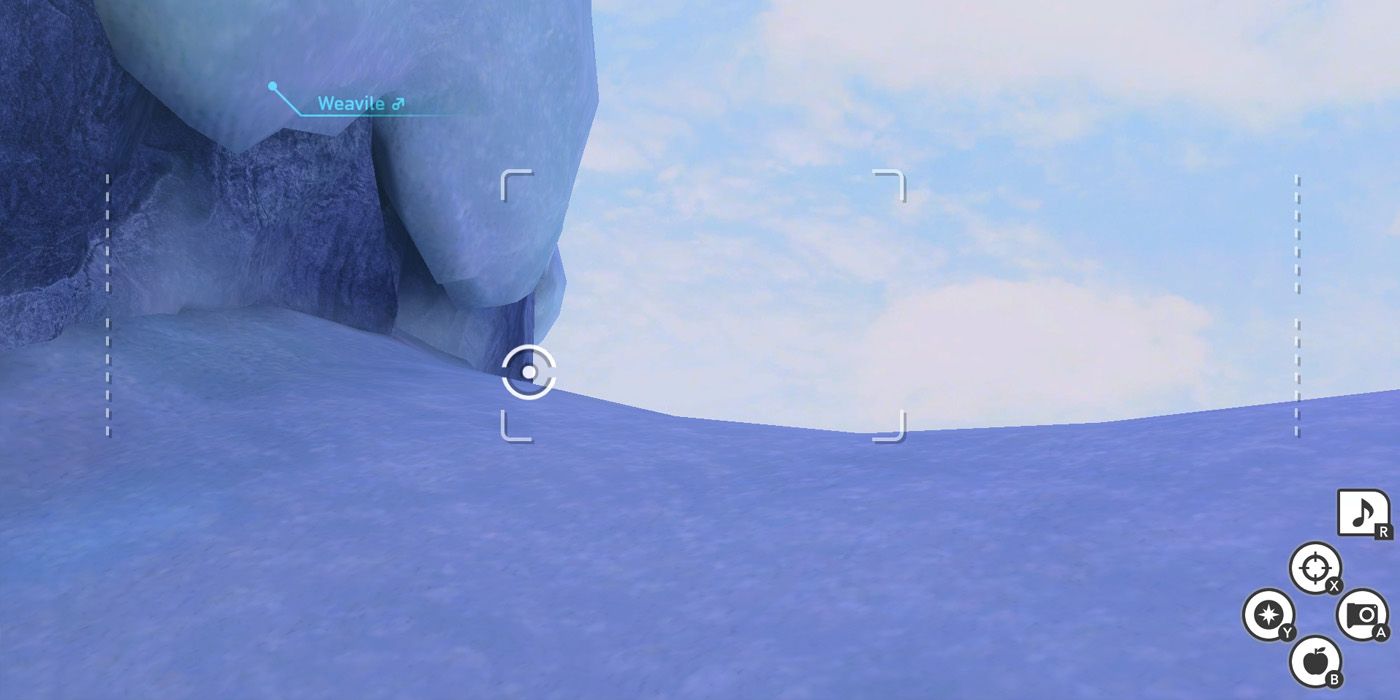 Using scan to see through walls and around corners in New Pokemon Snap
