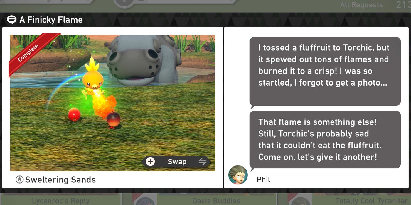 New Pokemon Snap Every Request In Sweltering Sands (Day) & How To Complete Them
