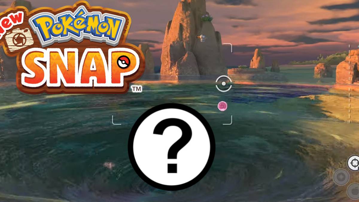 new pokemon snap maricopia reef whirlpool question mark and logo