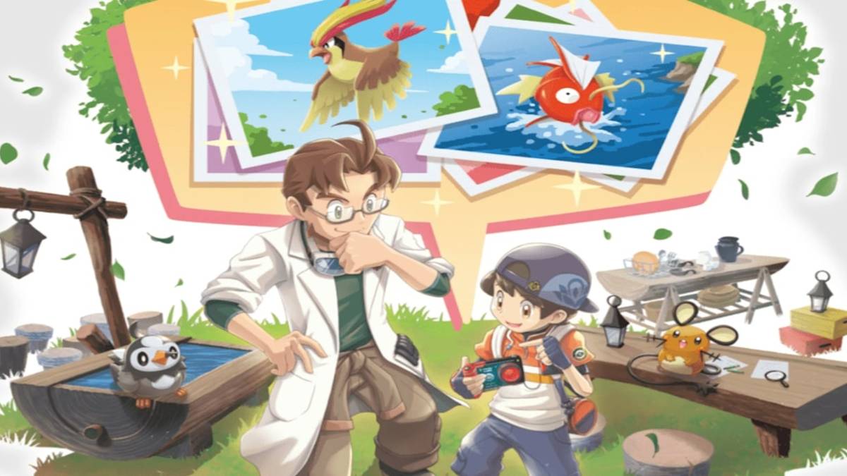 new pokemon snap art