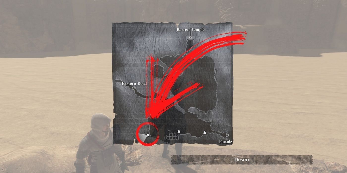 NieR Replicant: Sandfish Location (The Fisherman's Gambit, Part 6)