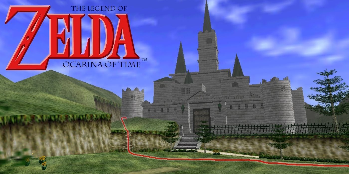 The Legend of Zelda - Ocarina of Time (U) (V1.2) - Project64 2.2.0.3  /Hyrule Castle/ 