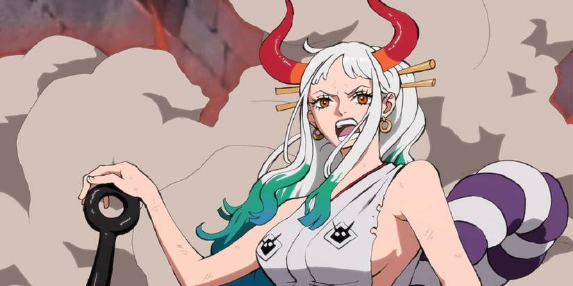 Yamato preparing to fight against Kaido's forces