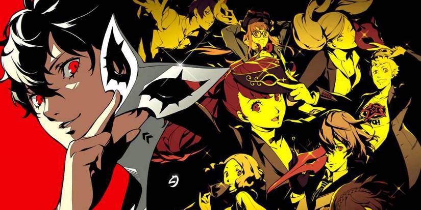 Persona 5 cast red and yellow