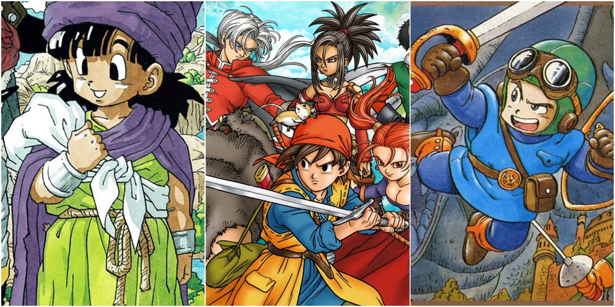 Dragon Quest Main Character Montage