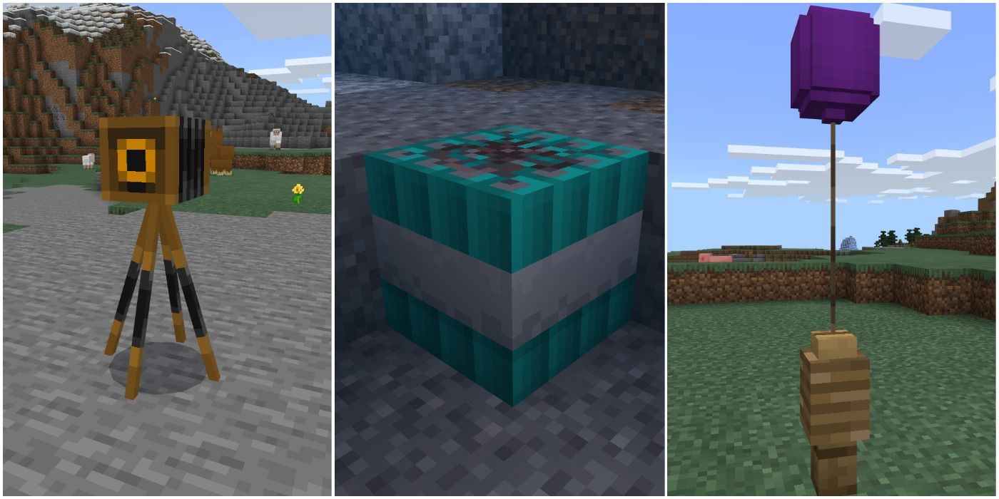 Screenshots from Minecraft: Education Edition
