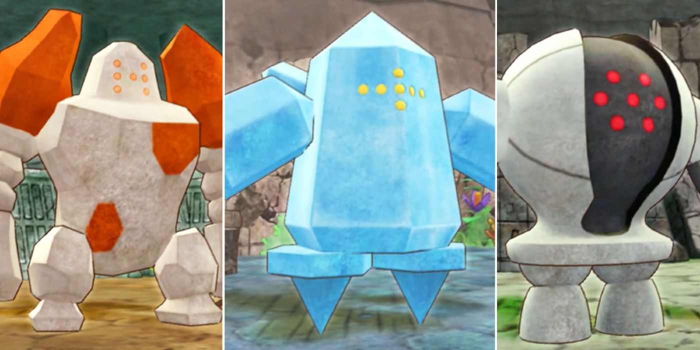 pokemon mystery dungeon regime regirock registeel