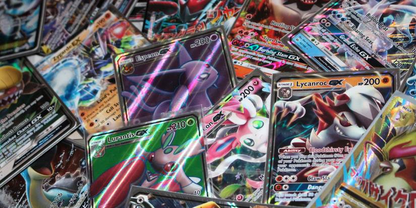 pokemon cards pile tcg