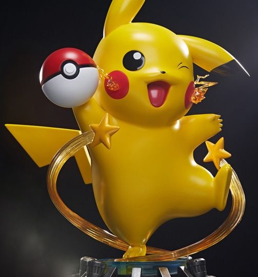 LifeSize Charmander and Pikachu LED Statues Going on Sale