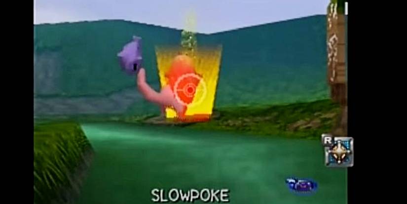 shellder biting slowpoke's tail and making them evolve together.