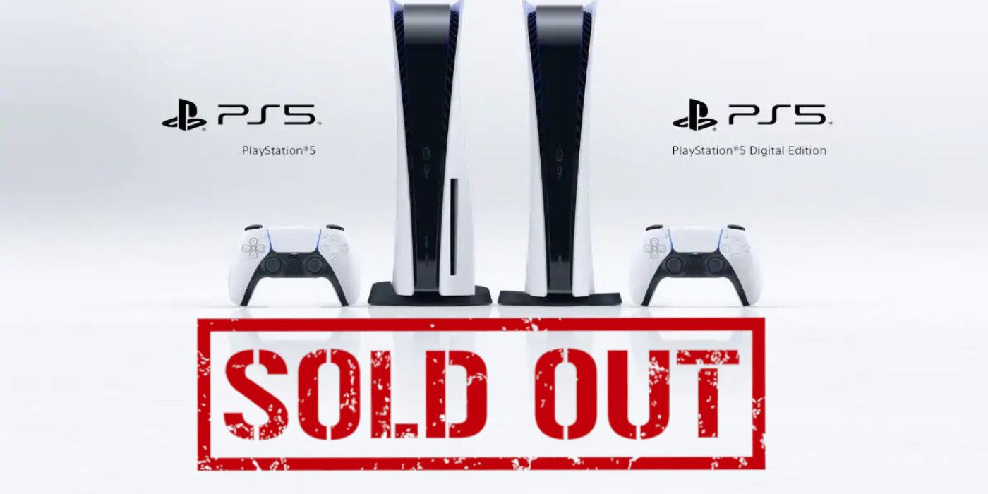 ps5 consoles and controllers sold out stamp underneath