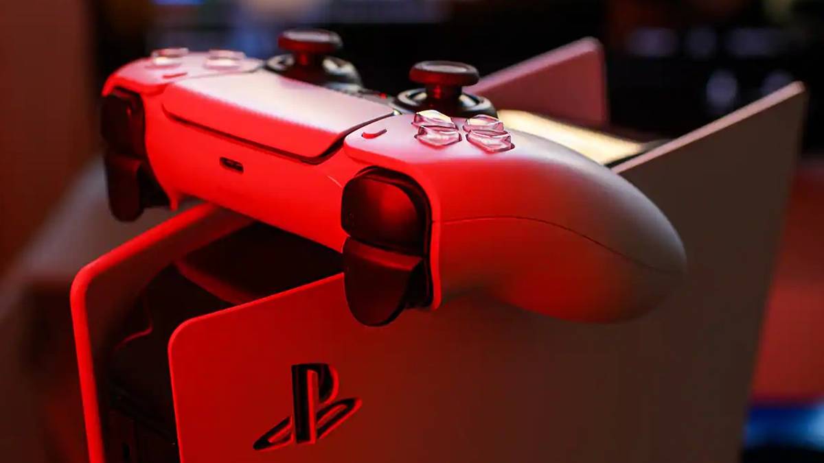 ps5 red backlighting