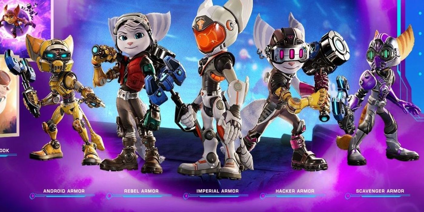 ratchet and clank rift apart deluxe edition suits