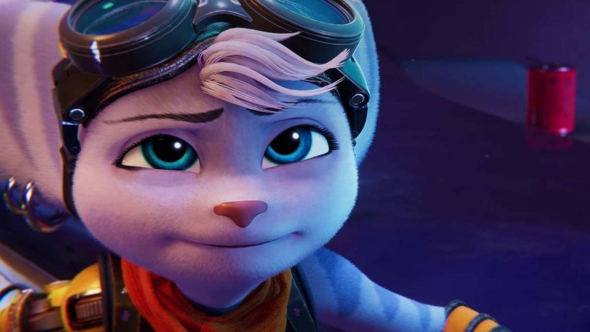 ratchet and clank rift apart rivet looks up