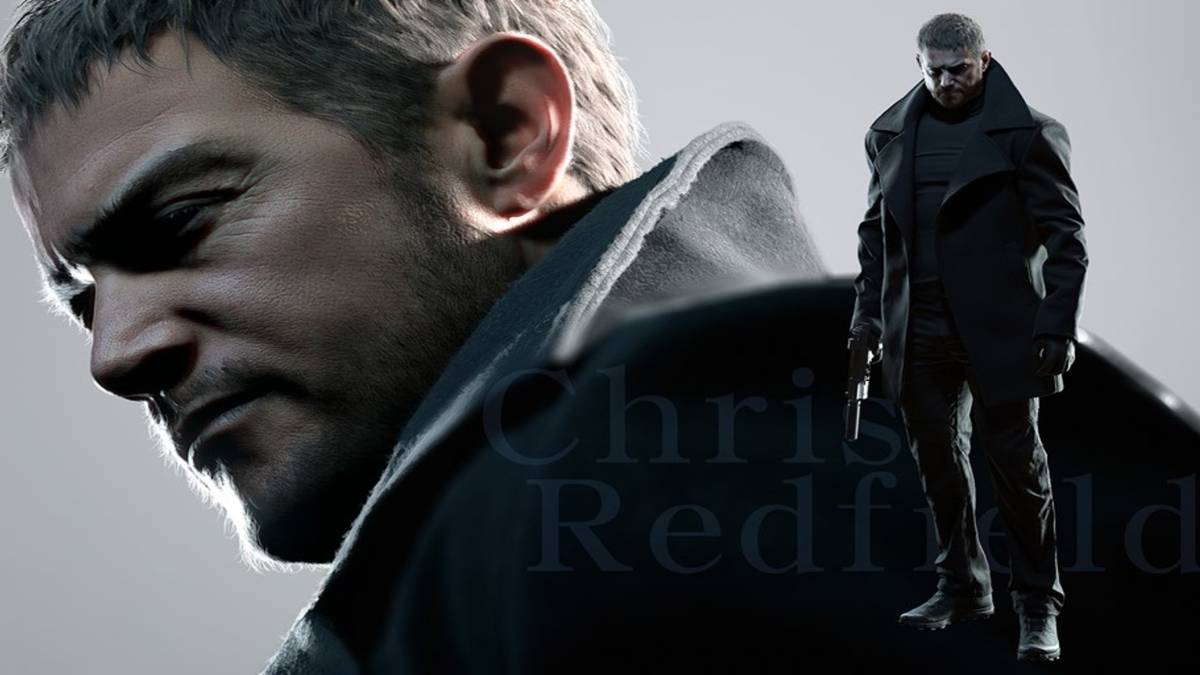 resident evil village chris redfield artwork