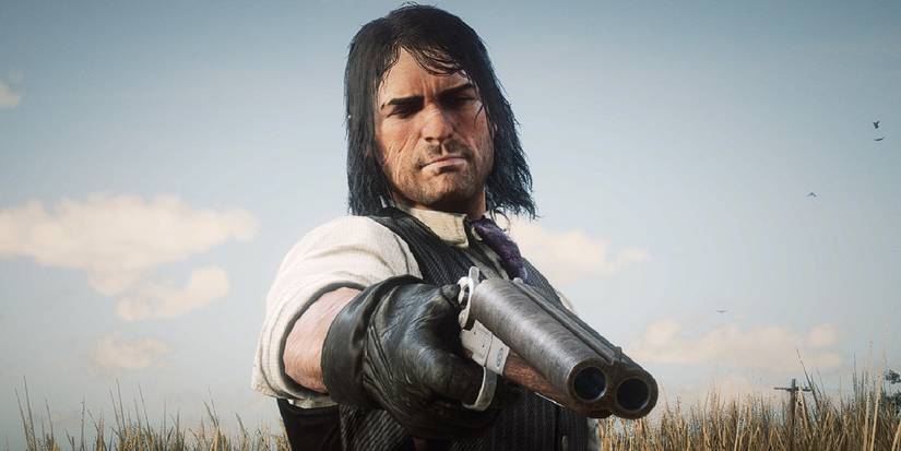 john marston shotgun